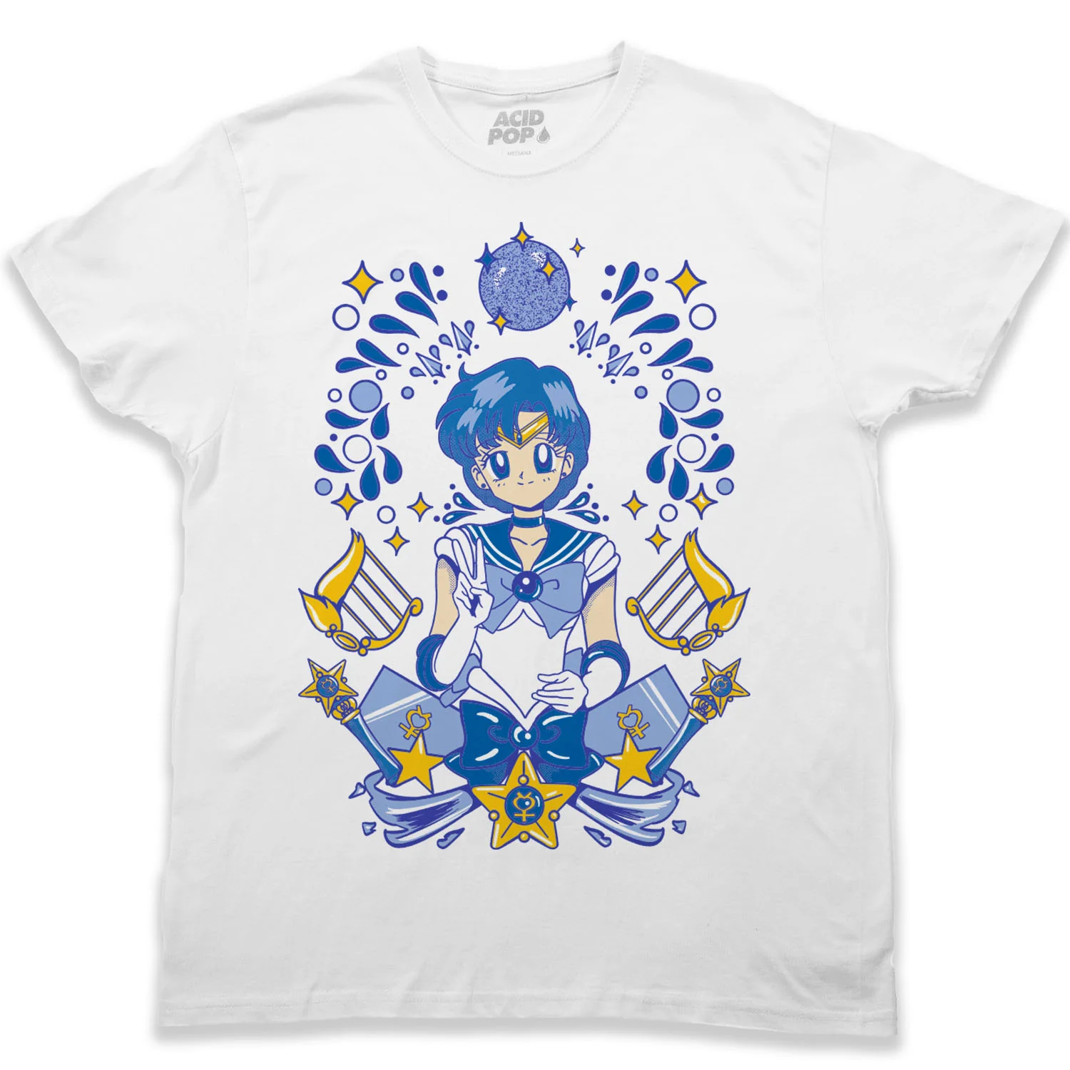 Playera Sailor Mercury - Sailor Moon - Desierto Robot