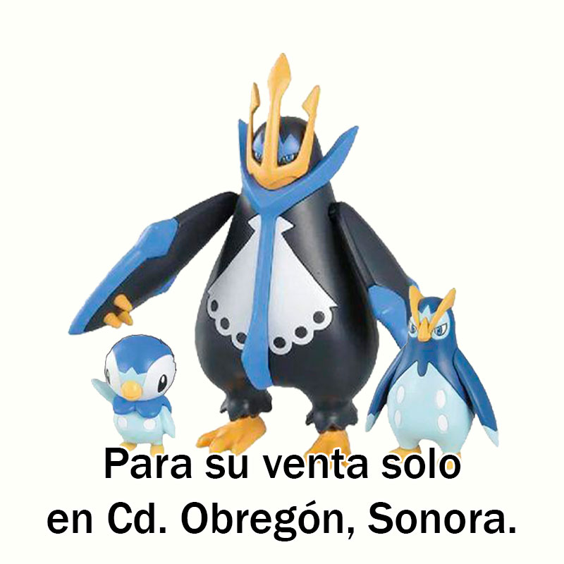 Pokémon Model Kit Empoleon Evolution Set - Desierto Robot