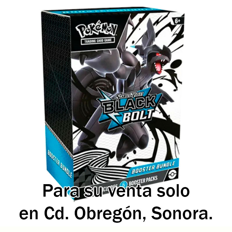 Pokemon Black Bolt Booster Bundle - Desierto Robot