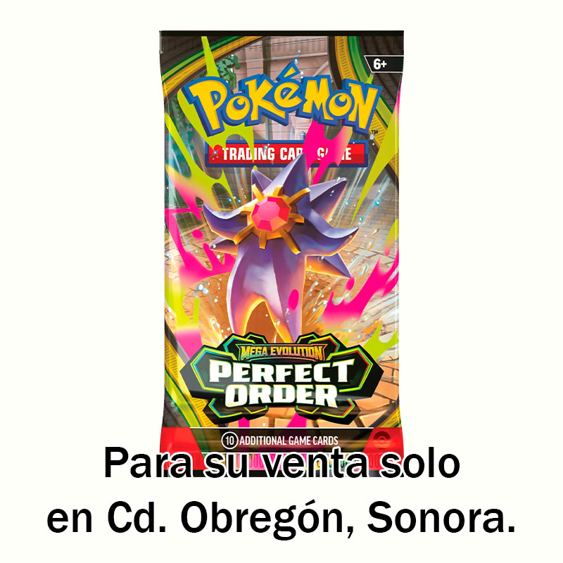 Sobre Booster Mega Evolution Perfect Order Pokémon