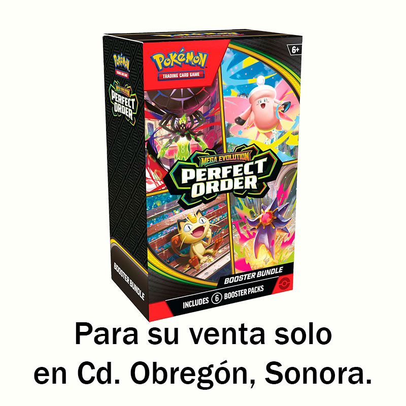 Booster Bundle Mega Evolution Perfect Order Pokémon