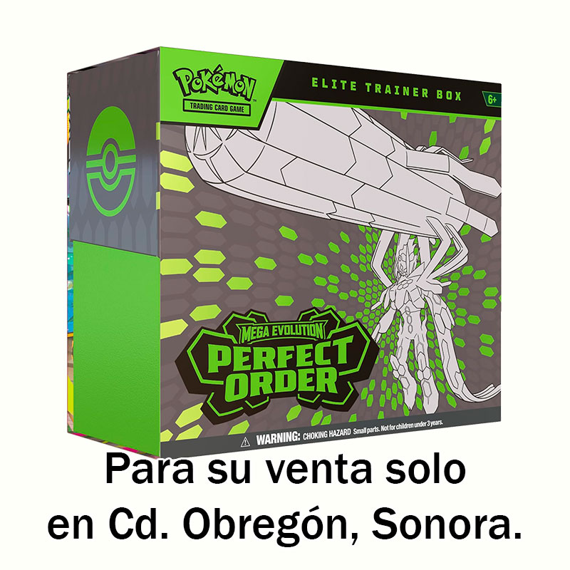 Elite Trainer Box Mega Evolution Perfect Order Pokémon