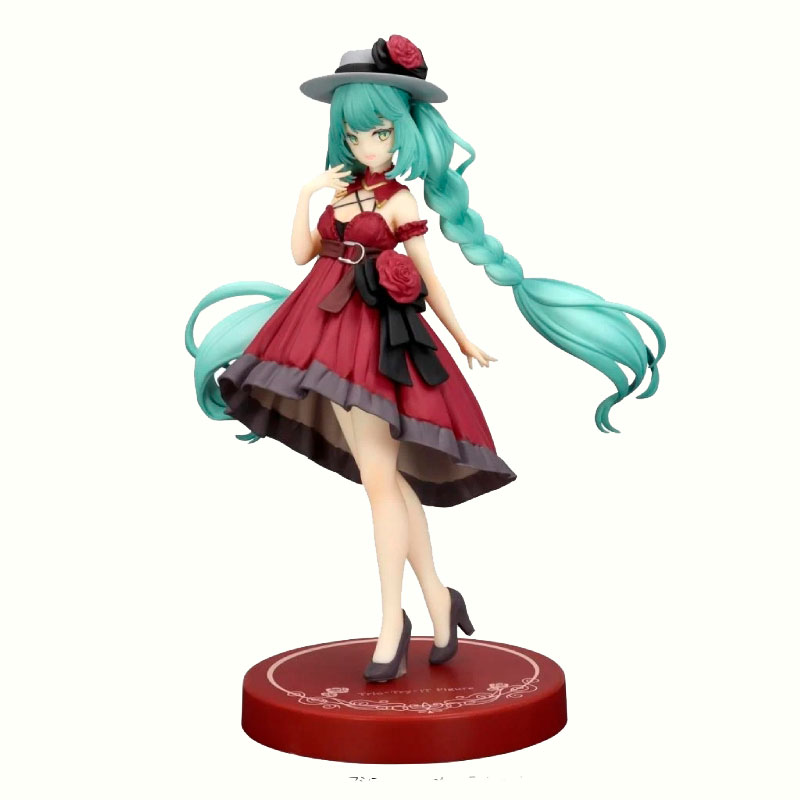 Hatsune Miku - Outing Dress Red ver Furyu Trio-Try-iT Figure