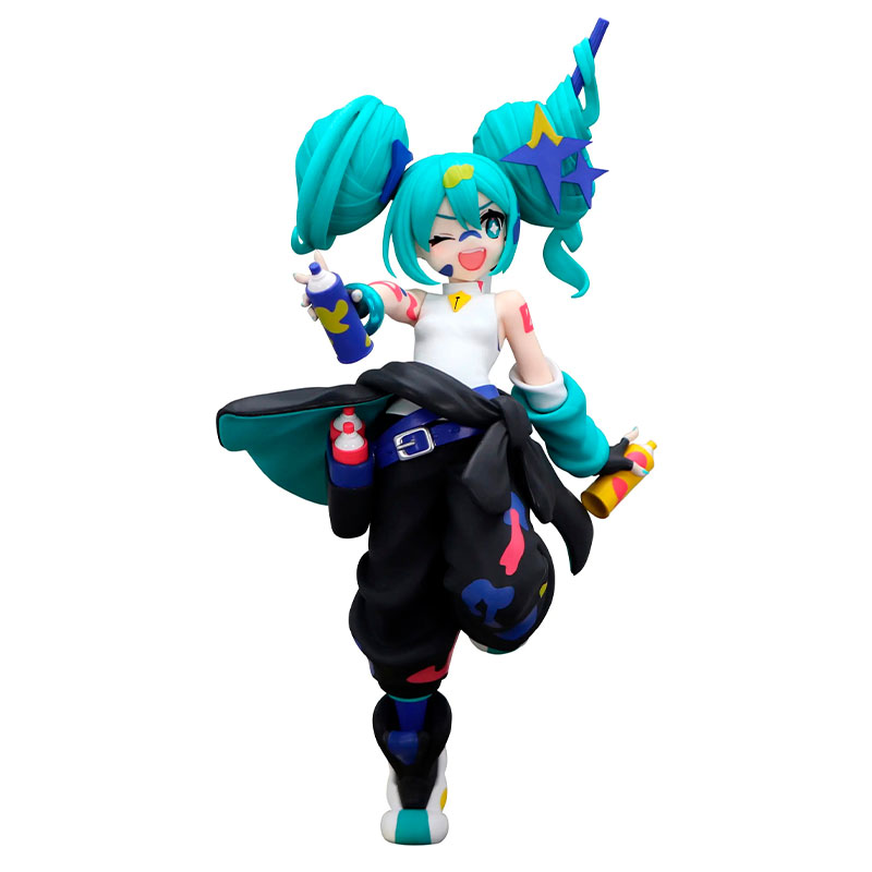 Hatsune Miku Muchute Figure - Paint Girl Another Color ver.